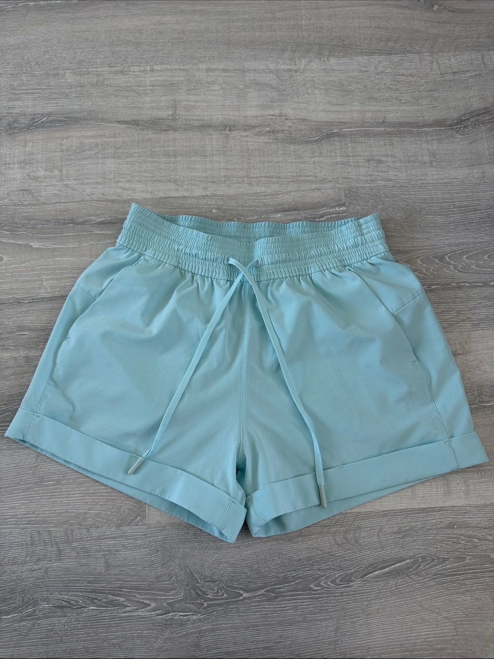 lululemon Light Blue Athletic Shorts